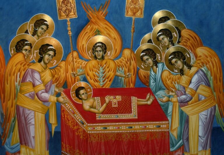 „Лепче и винце“?  (За оние кои се причестуваат, а не веруваат во  Светата Причест и се гнасат од неа)  Ѓакон Јани Мулев