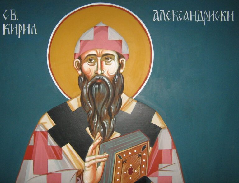 Свети Кирил, архиепископ Александриски (375-444)