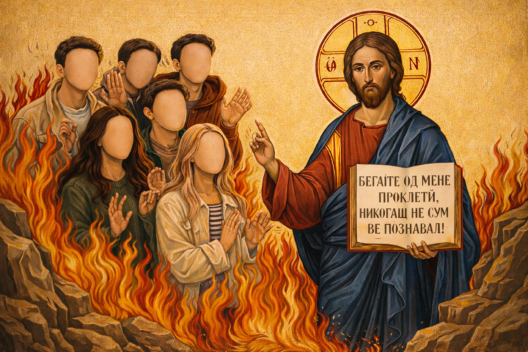 Бегајте од Мене проклети, никогаш не сум ве познавал!